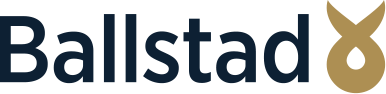 Ballstad main logo text