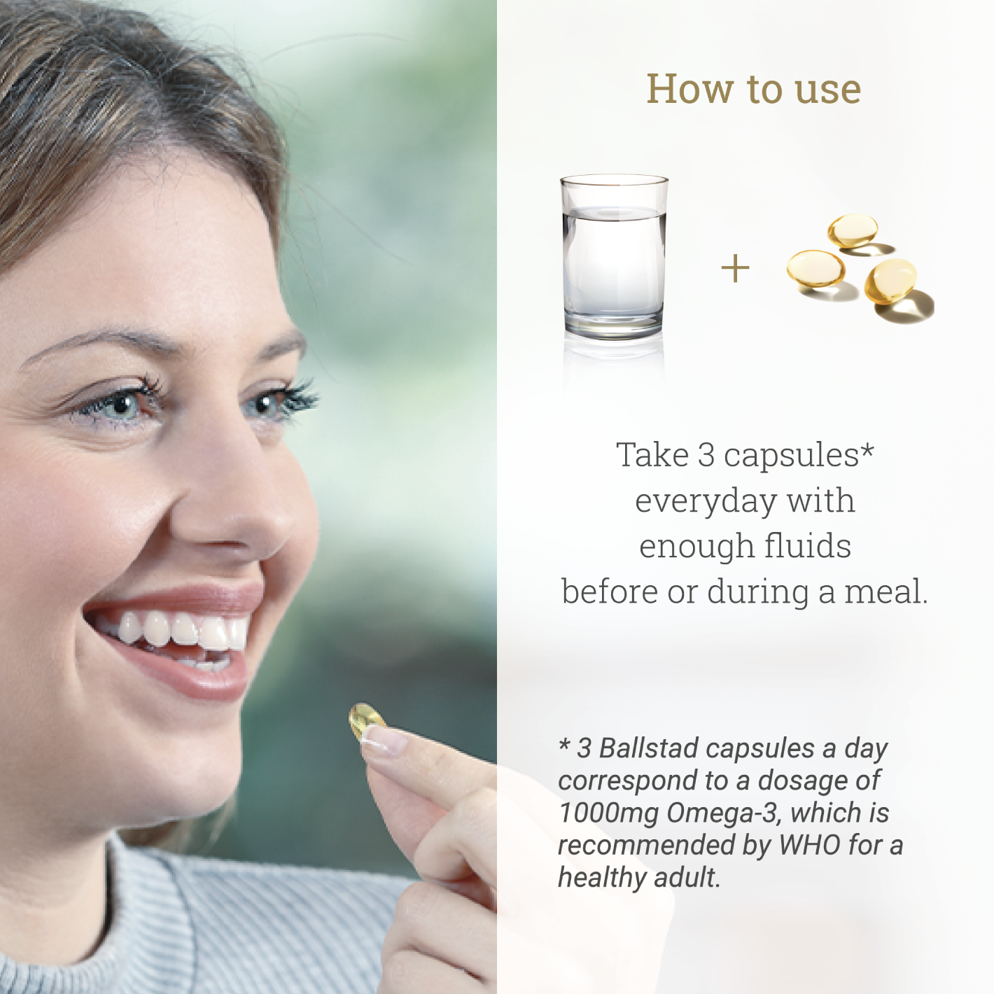 Ballstad Premium Omega-3 Supplement - Ballstad Norge