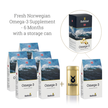 Fresh Norwegian Omega-3 Supplement - 6 Months